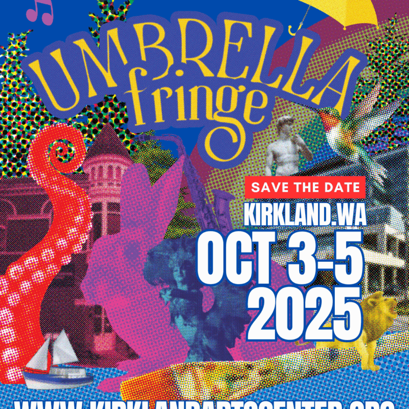 Umbrella Fringe 2025 Flyer - Your gateway to creativity and community.